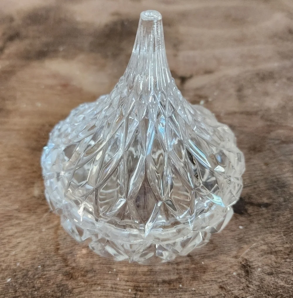 Hershey's Kisses Licensed Crystal Covered Candy Dish